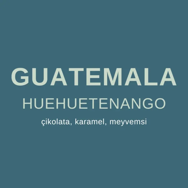 Guatemala Huehuetenango-Kahve